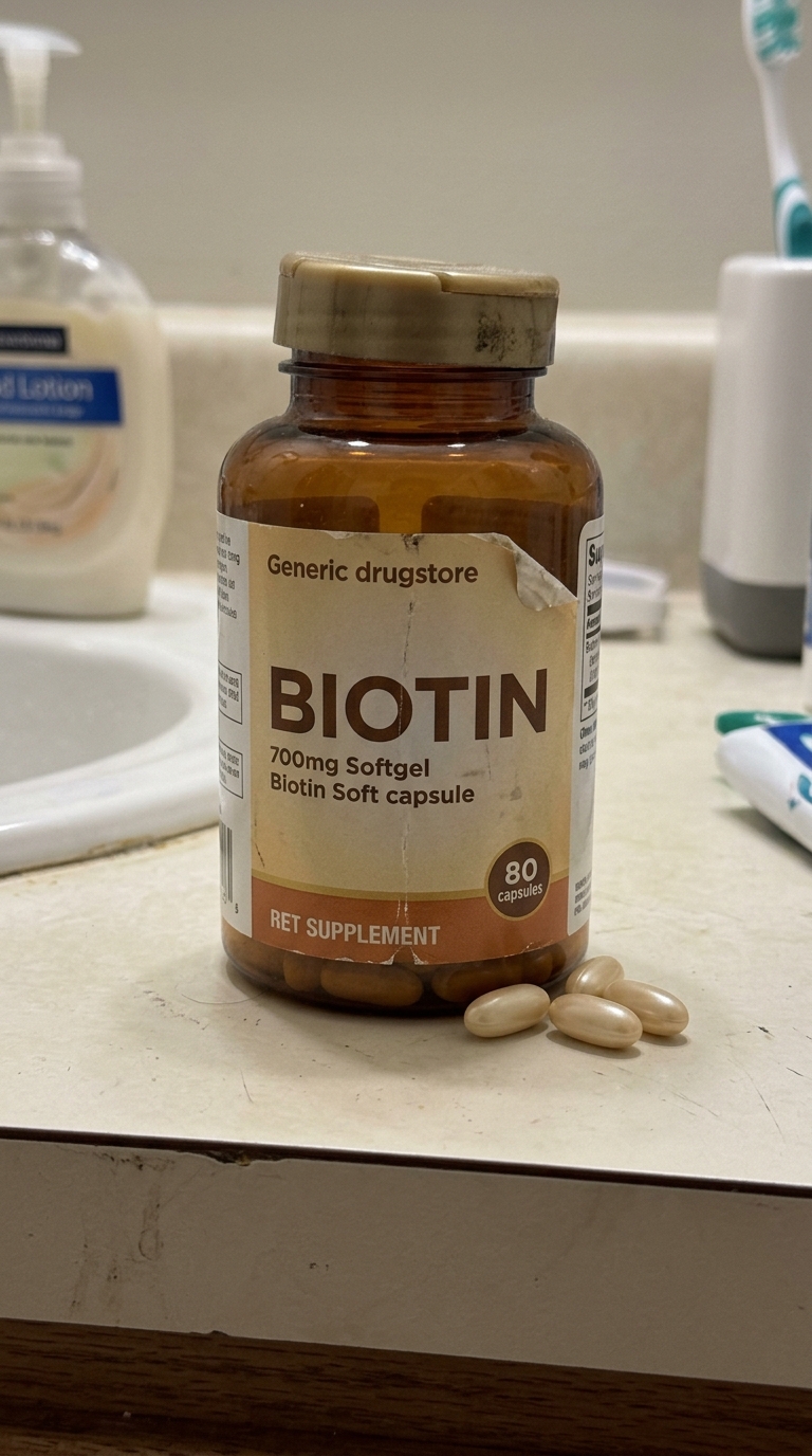 Biotin supplements that failed