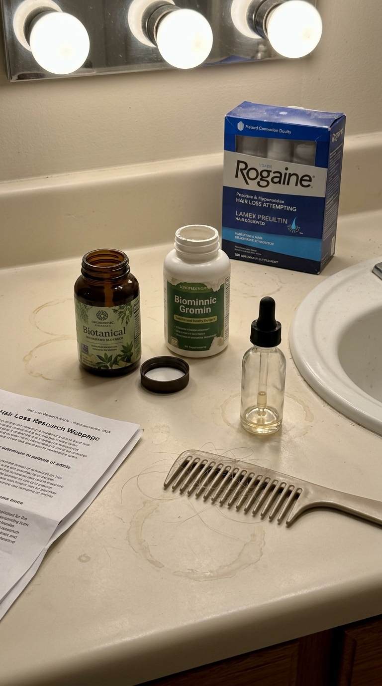 Rogaine with side effects